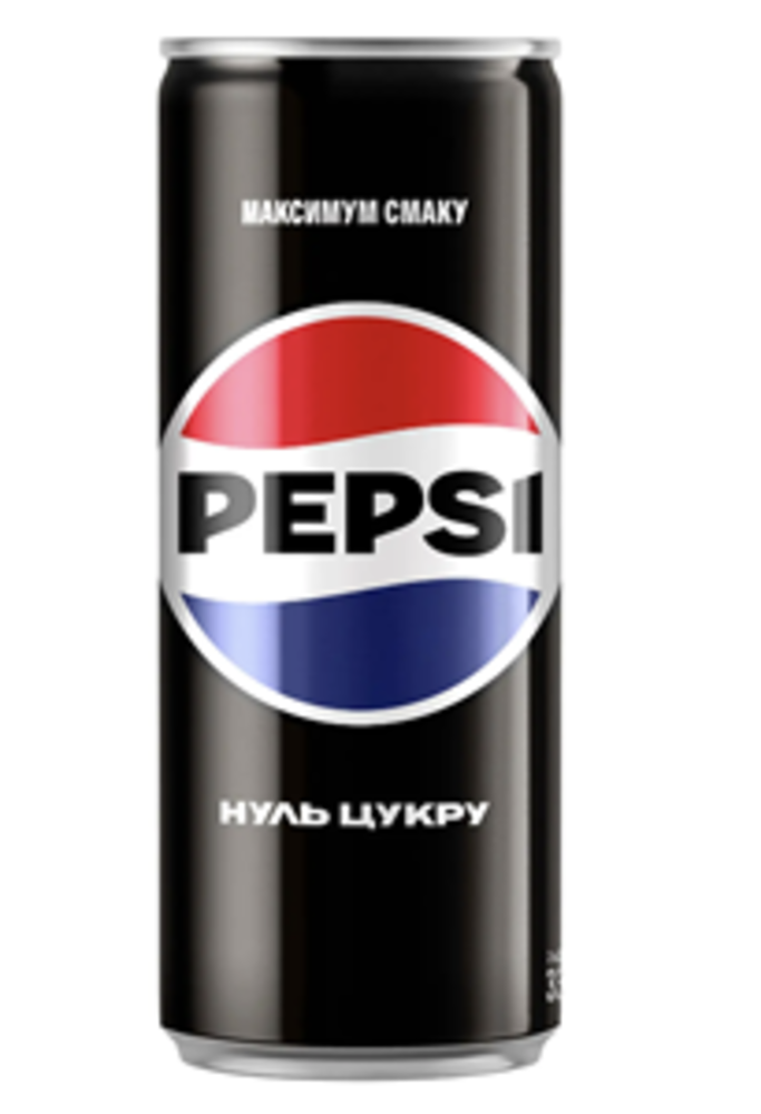 Pepsi 0.33 з/б без цукру
