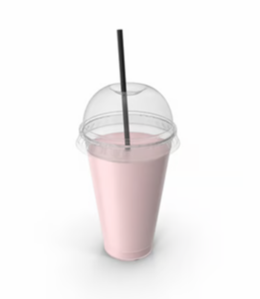 Молочний шейк з сиропом