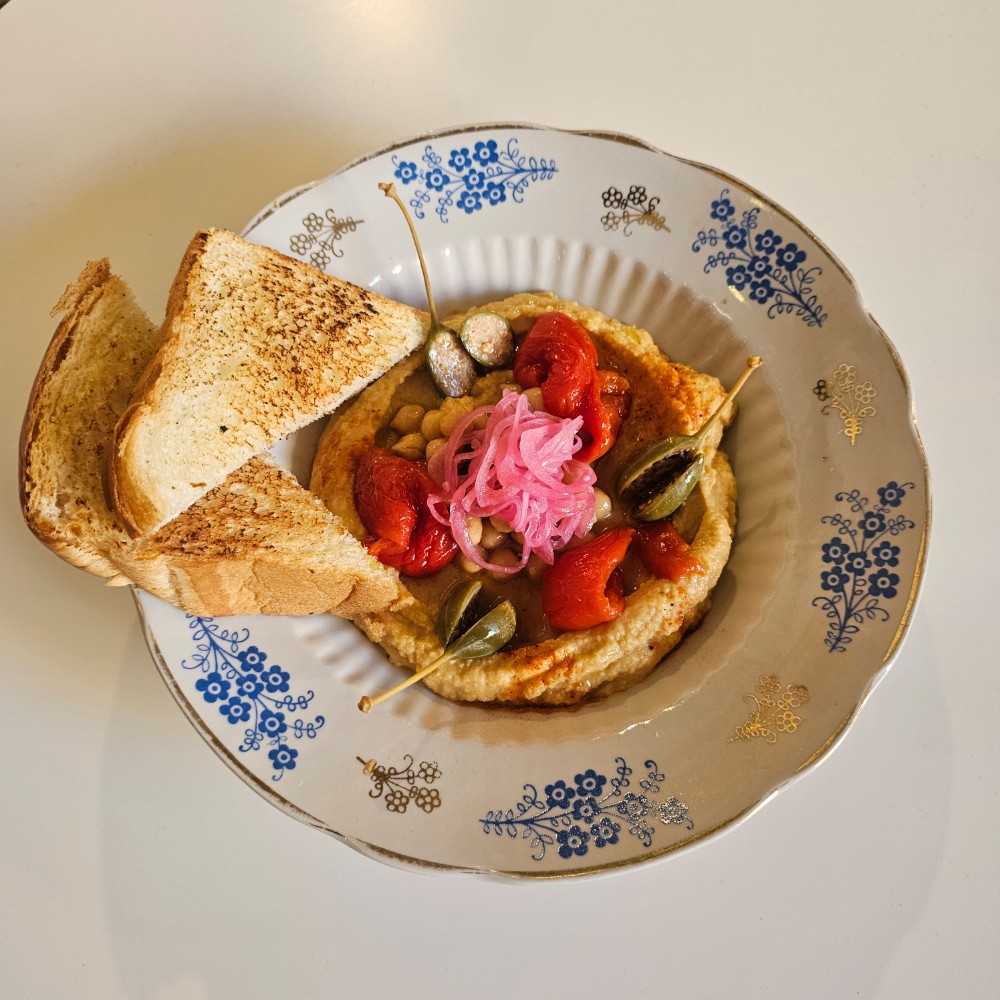 Хумус на сніданок (ВЕГАН) // Hummus for breakfast (VEGAN)