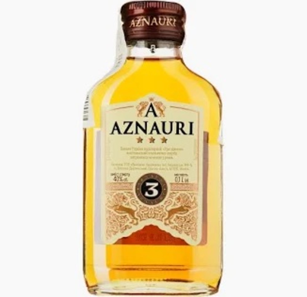 Коньяк України Азнаурі 3 роки 0,1л