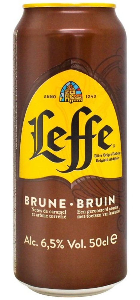 Пиво Leffe Brun 0.33 л ж/б