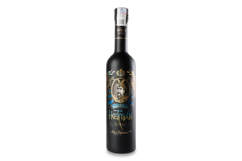 Горілка Гетьман Black Gold 0.5л 40%