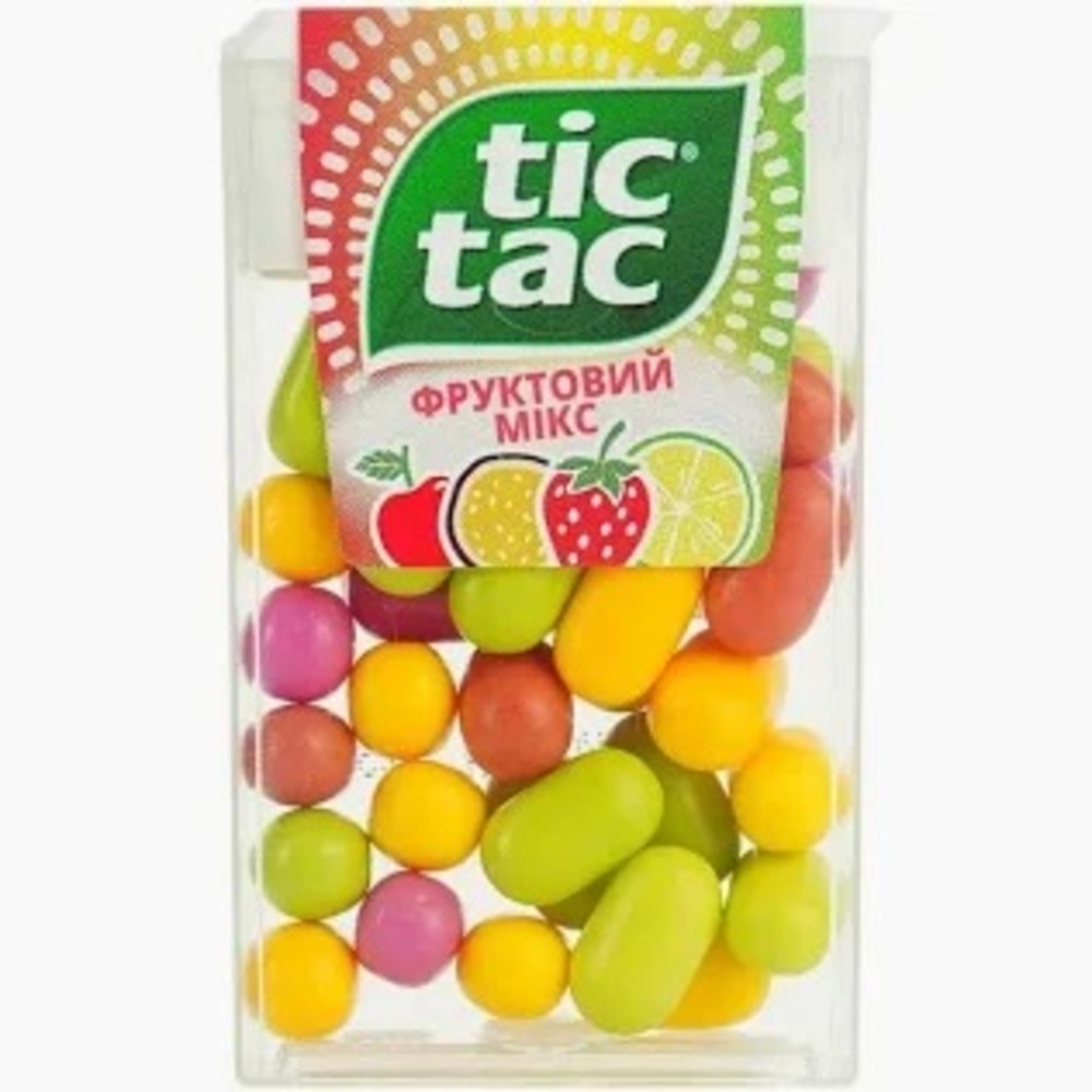 Драже Tic Tac Фруктовий Мікс