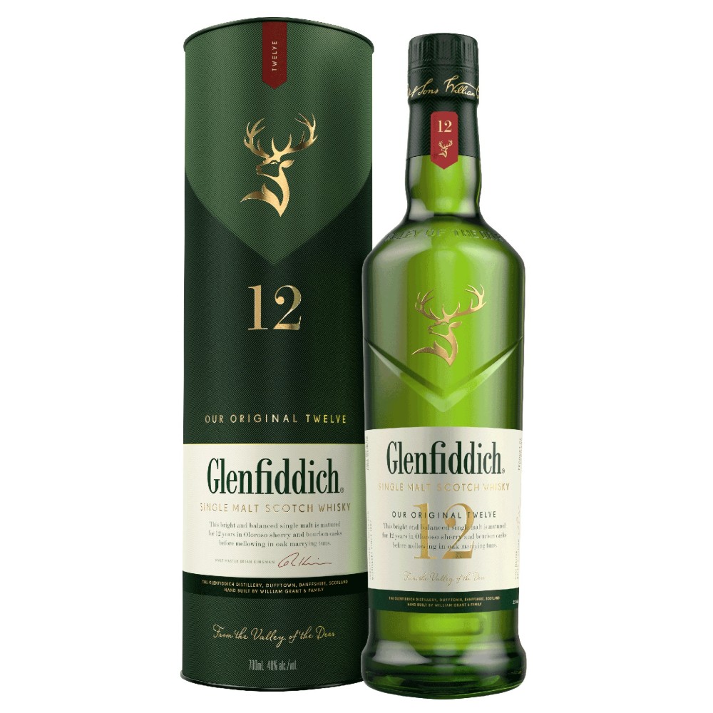 Віскі Glenfiddich 12 y.o. 50 мл.