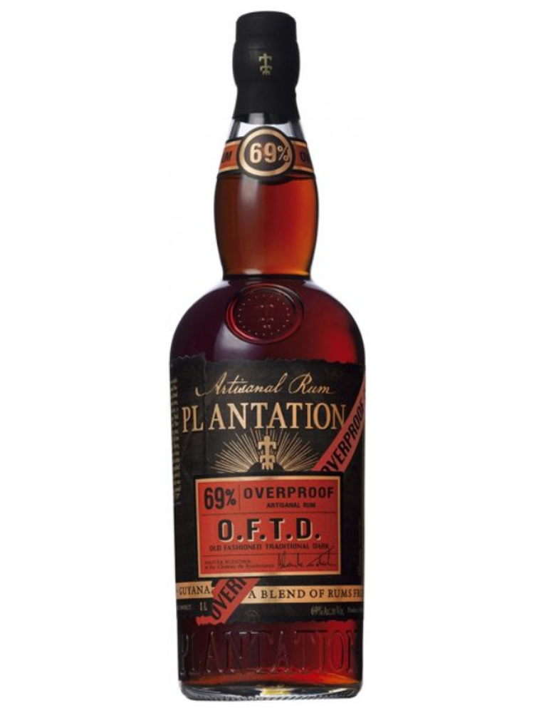 Ром Plantation Overproof 69% 50 мл