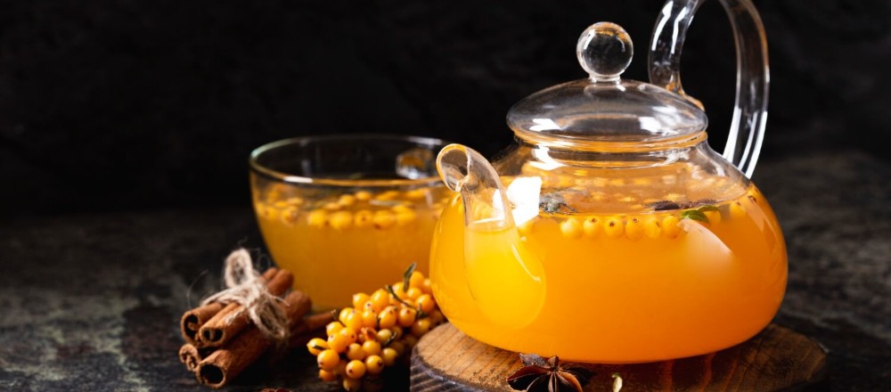 Облепиховый чай 900мл (горяч.) / Seabuckthorn tea 900ml (hot)