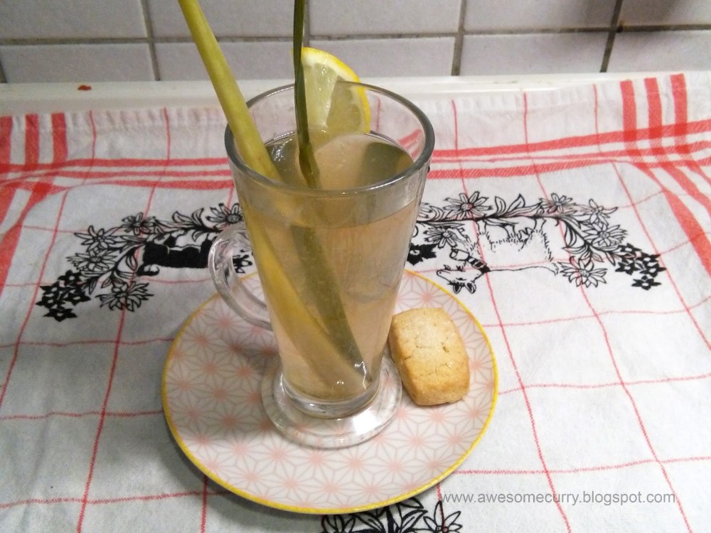 Айс лемонграсс-пандан 450мл / Iced lemongrass-pandan