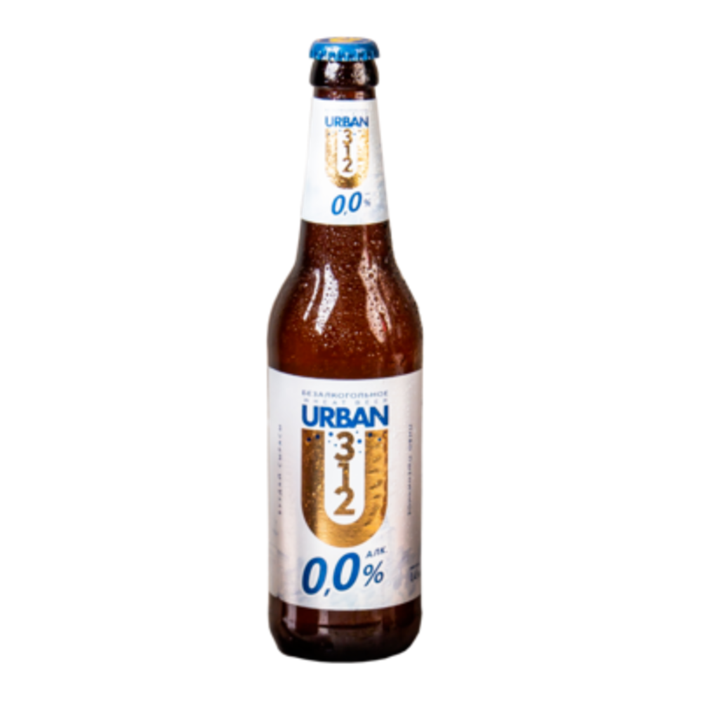Пиво Urban 0% 450мл (бут.) / Beer Urban 0% alcohol 500ml (bottled)