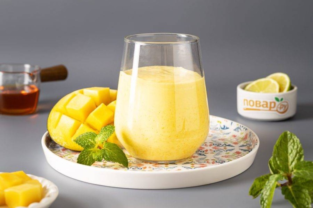 Смузи манго-кокоcовое молоко 350мл / Smoothie mango-coconut milk 350ml