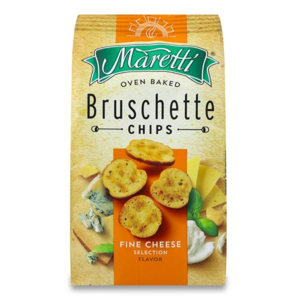Брускети MARETTI суміш сирів, 70гр