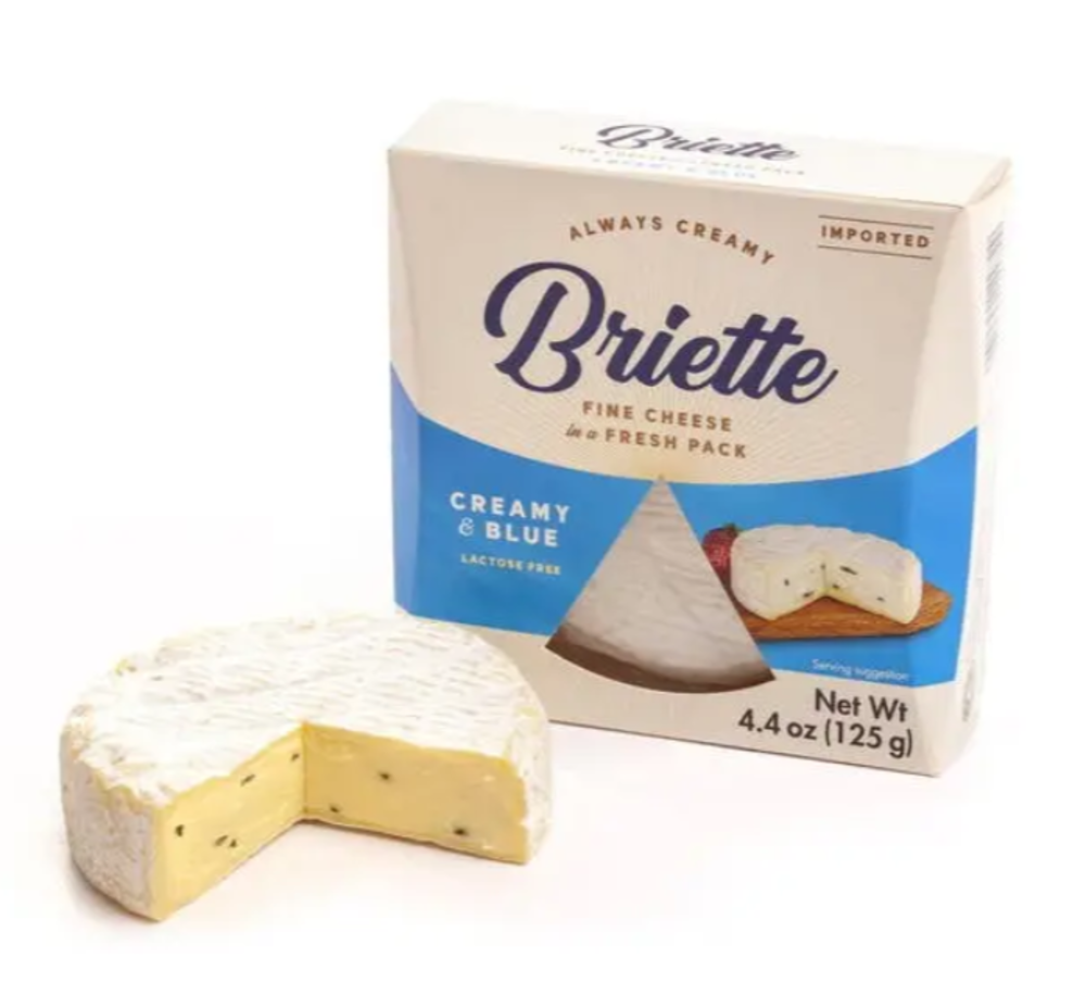 Сир камамбер вершковий та м`який Briette creamy mild 125g