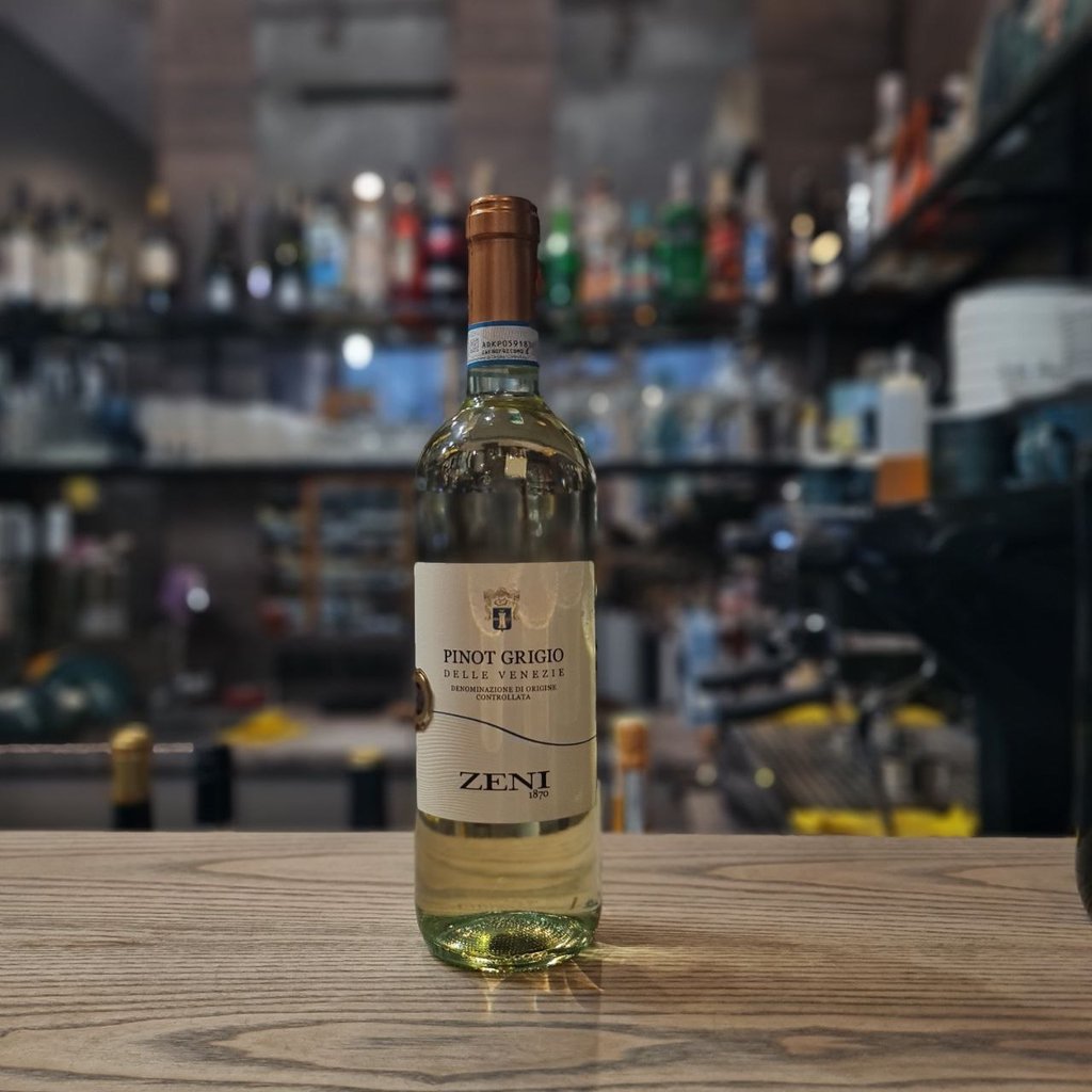 Вино сухе біле Pinot Gridgio Delle Venezie Zeni, 125мл