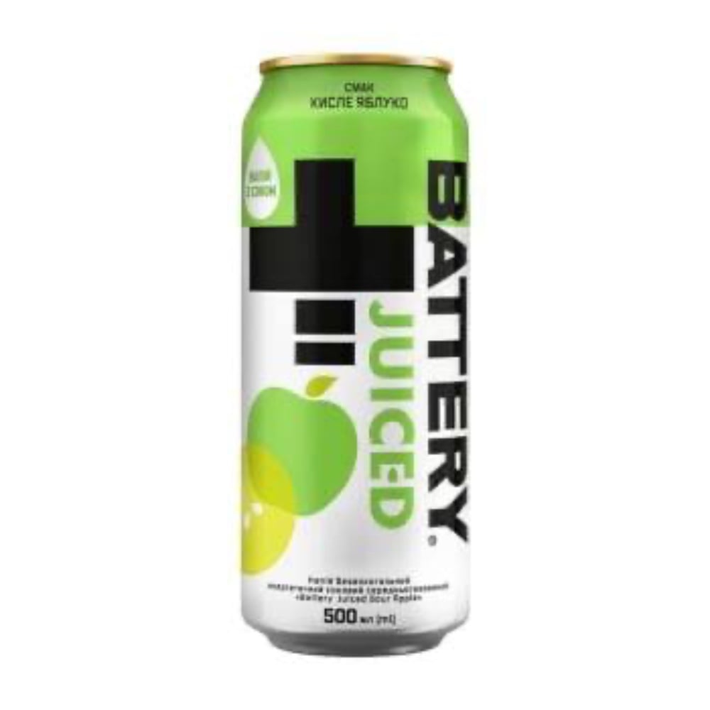 Енергетичний Напій Battery Peach Sour Apple 0.5