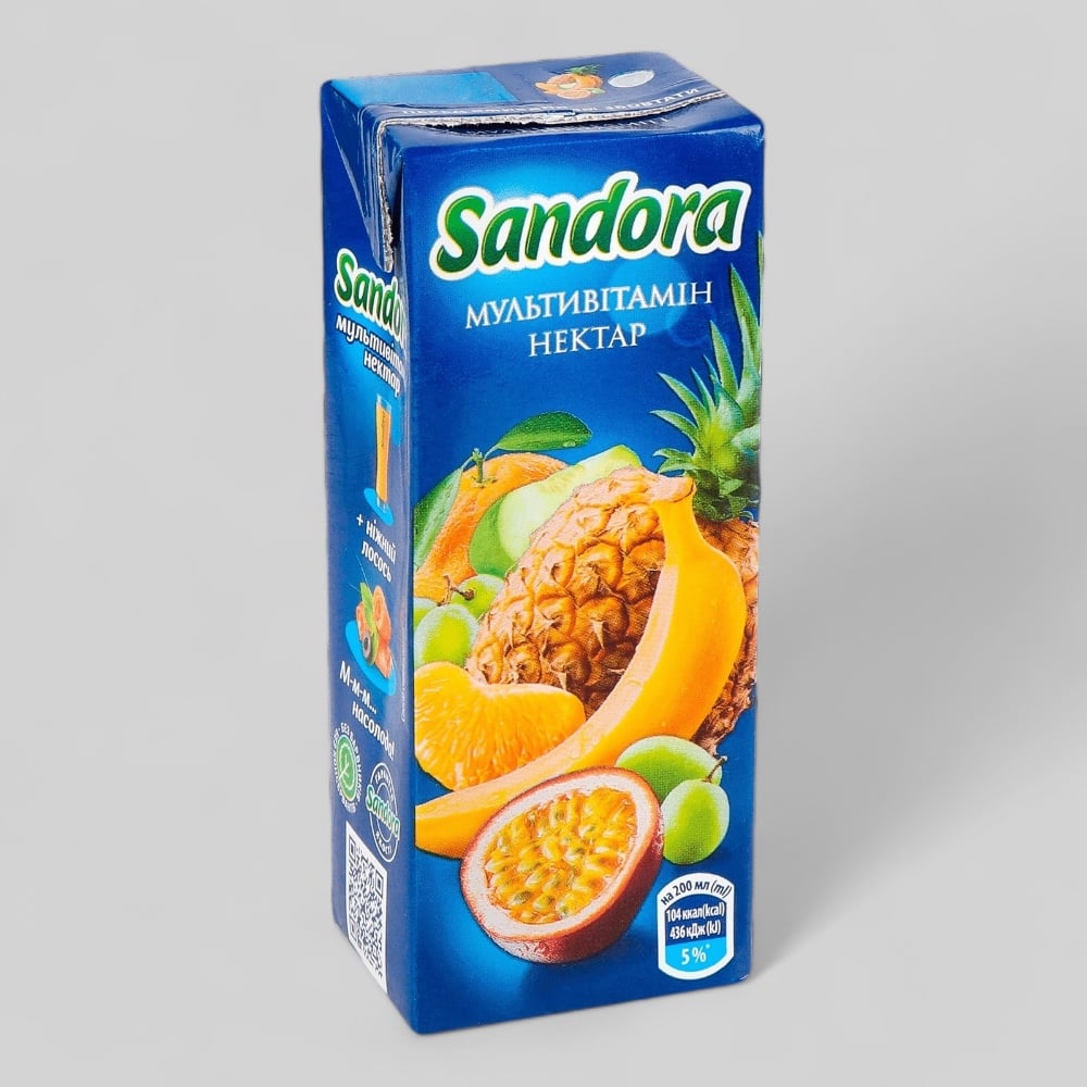 Sandora Мультивітамінний 0.2л