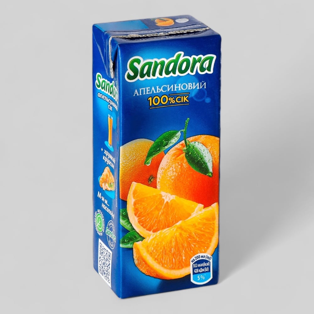 Sandora Апельсин 0.2л
