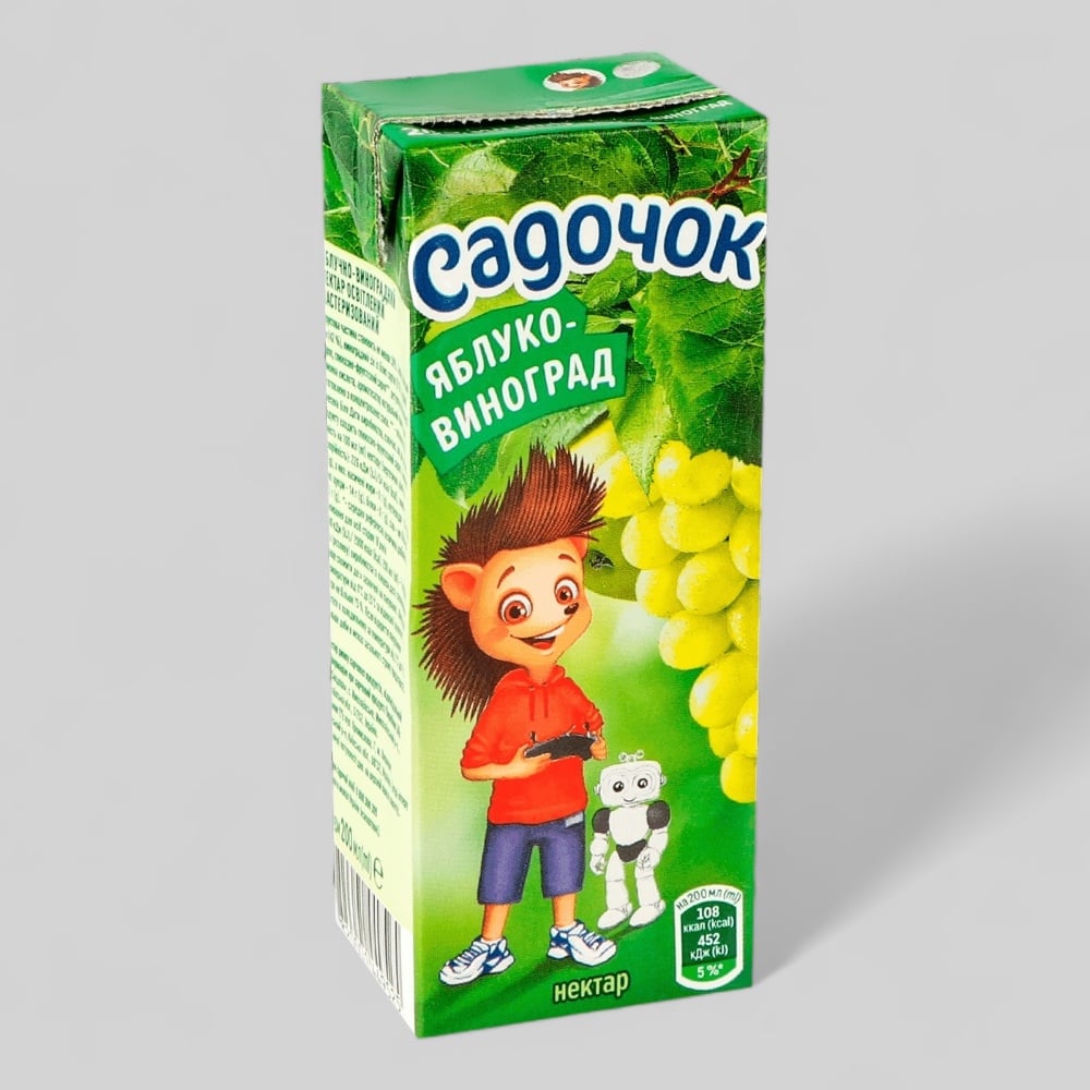 Садочок Яблуко-Виноград 0.2л