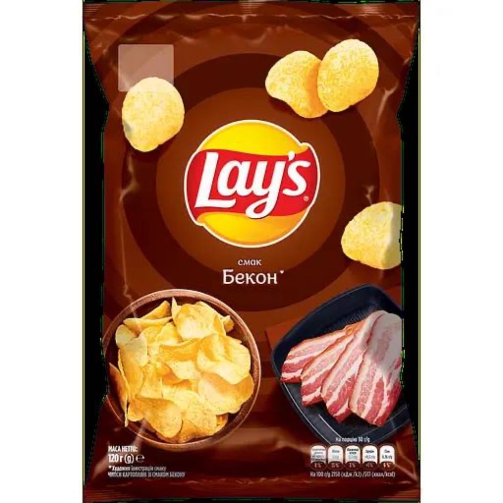 Lays Бекон 60г
