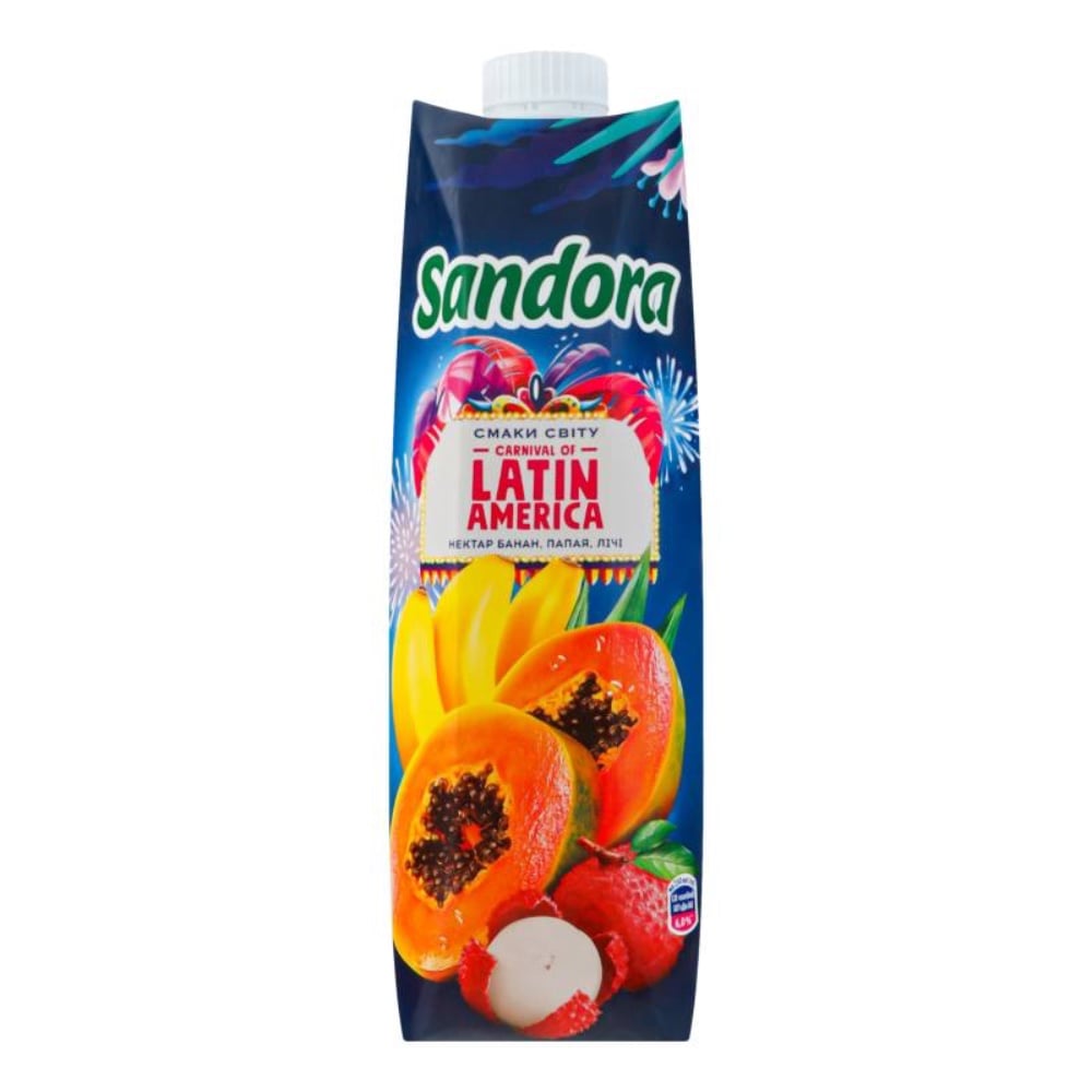 Sandora 0.95л Банан папая лічі