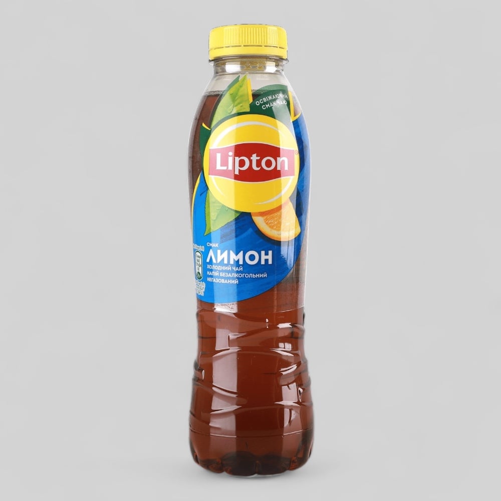 Lipton Black Tea Lemon 0.5л