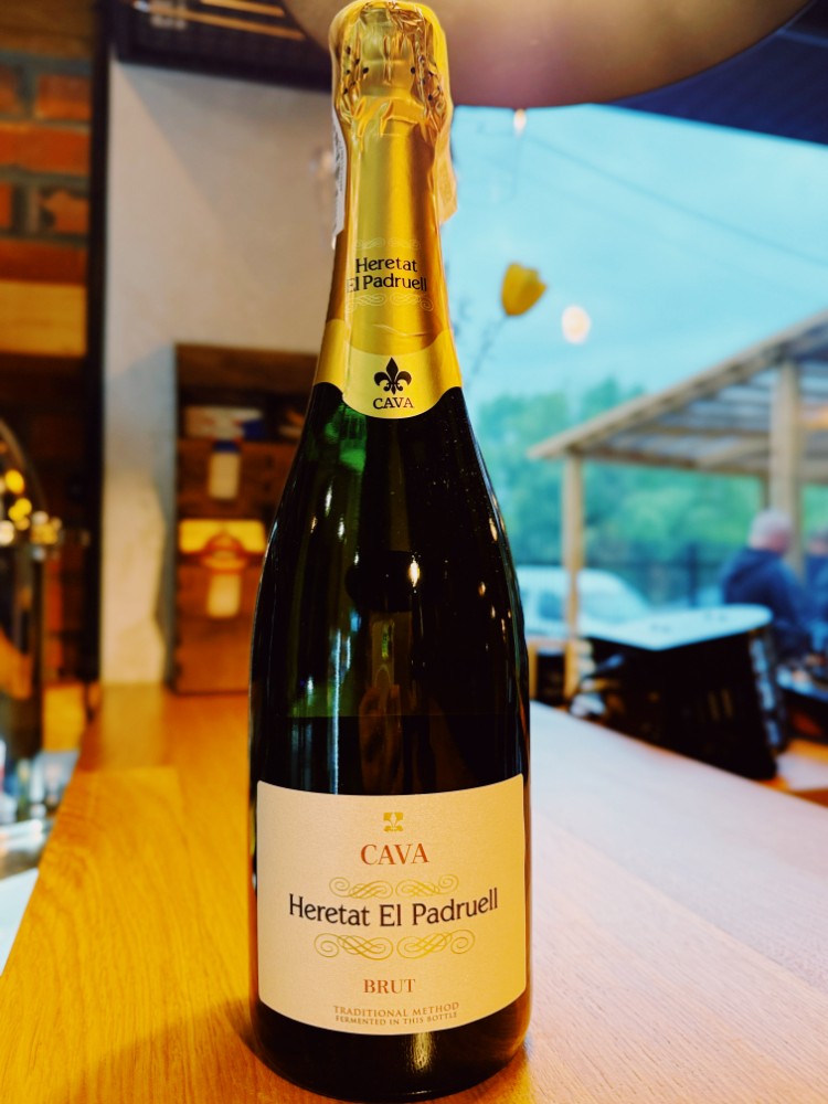 Вино ігристе Heretat el Padruell Cava біле брют 0.75 л 11.5%