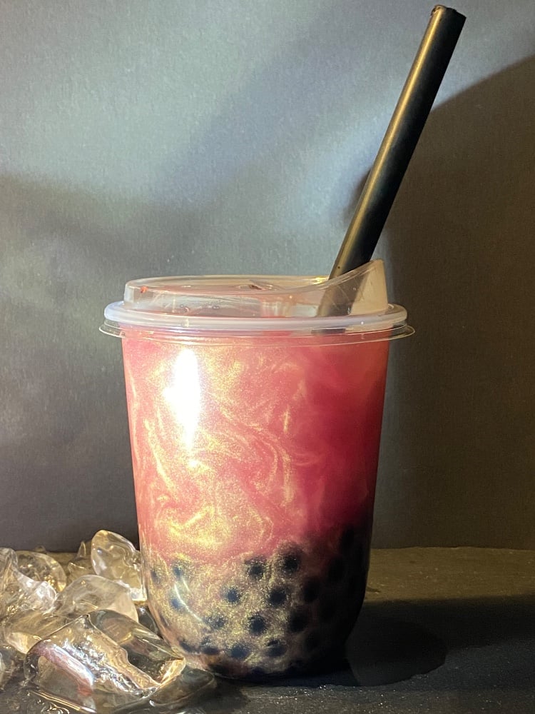 Bubble tea Блискучій Кавун  500 мл 
