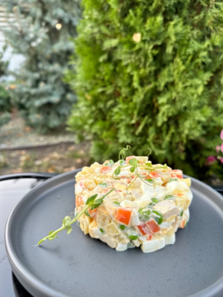 Оливьє з куркою