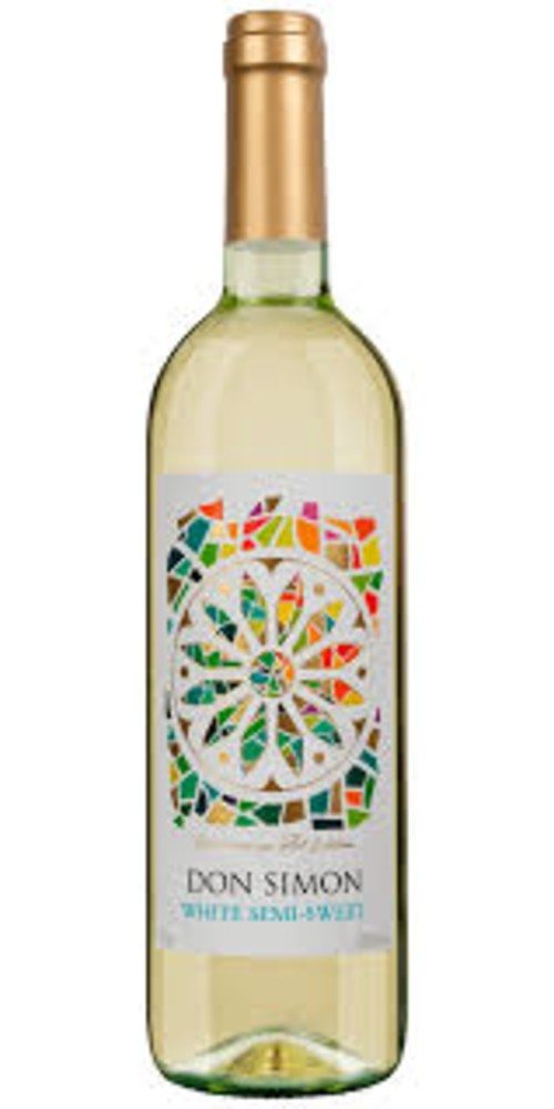 Вино Don Simon "White Semisweet" (напівсол.,біле.,Іспанія)  125 мл