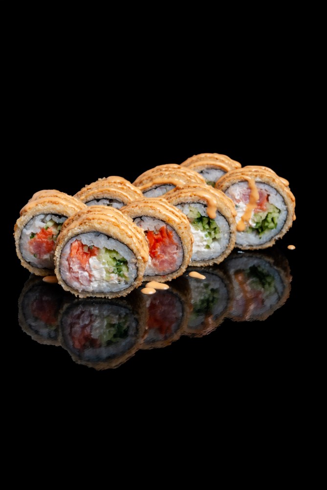 Смажений з Лососем та Тунцем