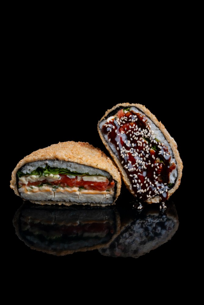 Sushi Burger з Лососем Дорблю