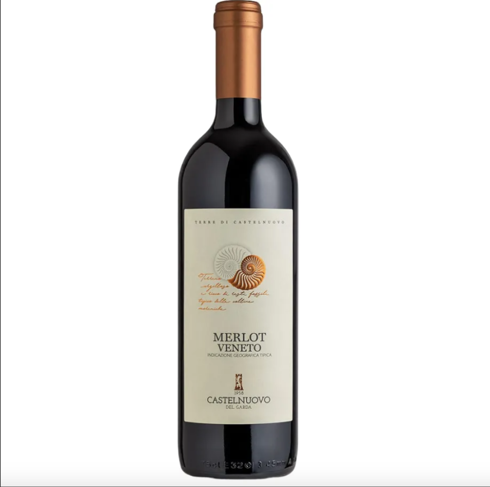 Cantina Castelnuovo del Garda Merlot, червоне, сухе, 12%, 0,75 л (Столове вино)