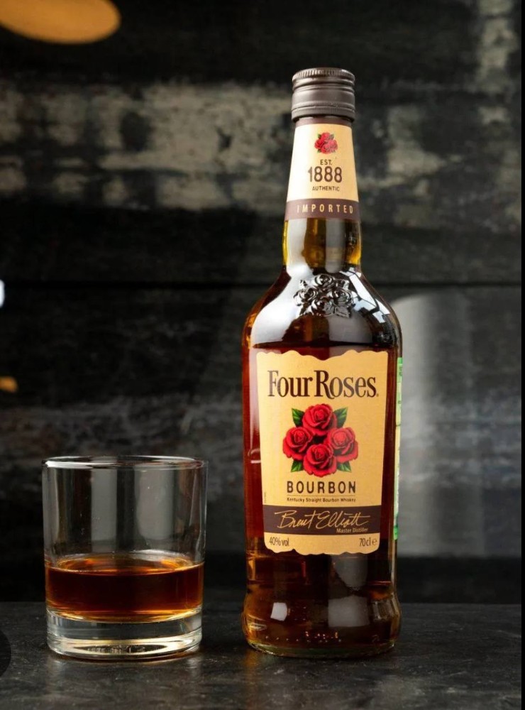50 мл Віскі Four Roses Kentucky Straight Bourbon Whiskey 40%