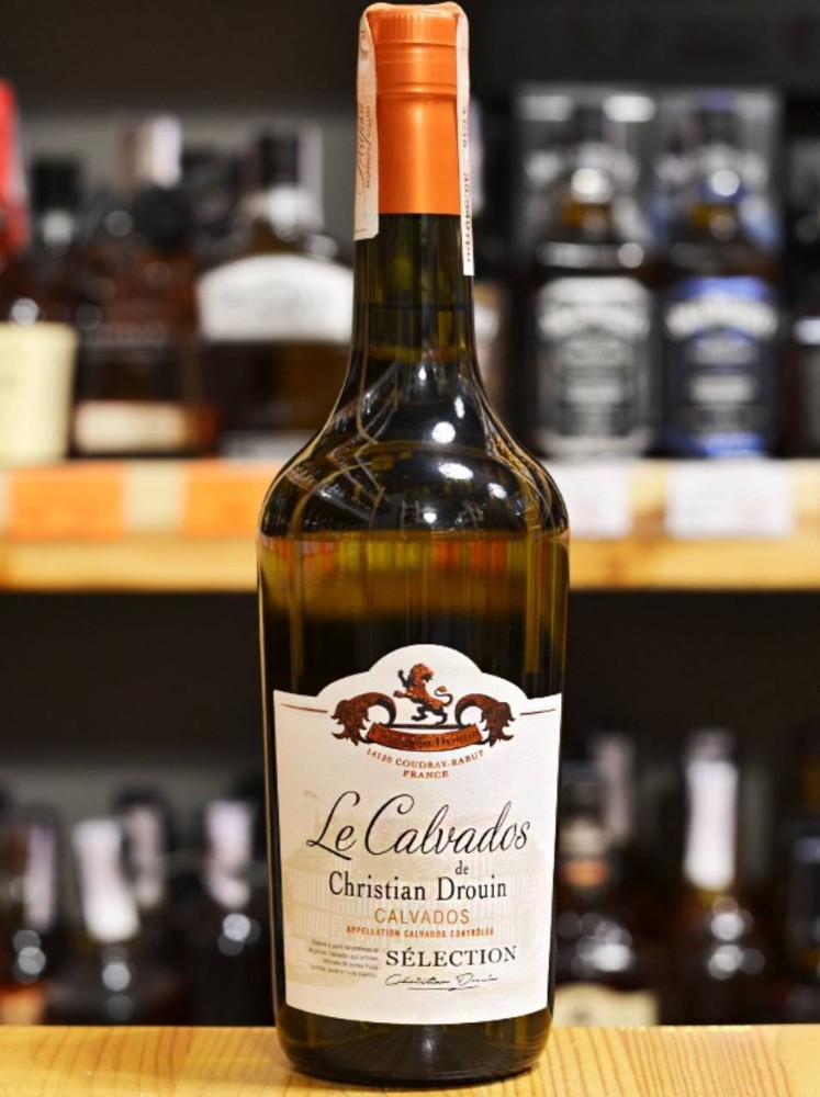 50 мл Кальвадос Christian Drouin Calvados Selection, 40%
