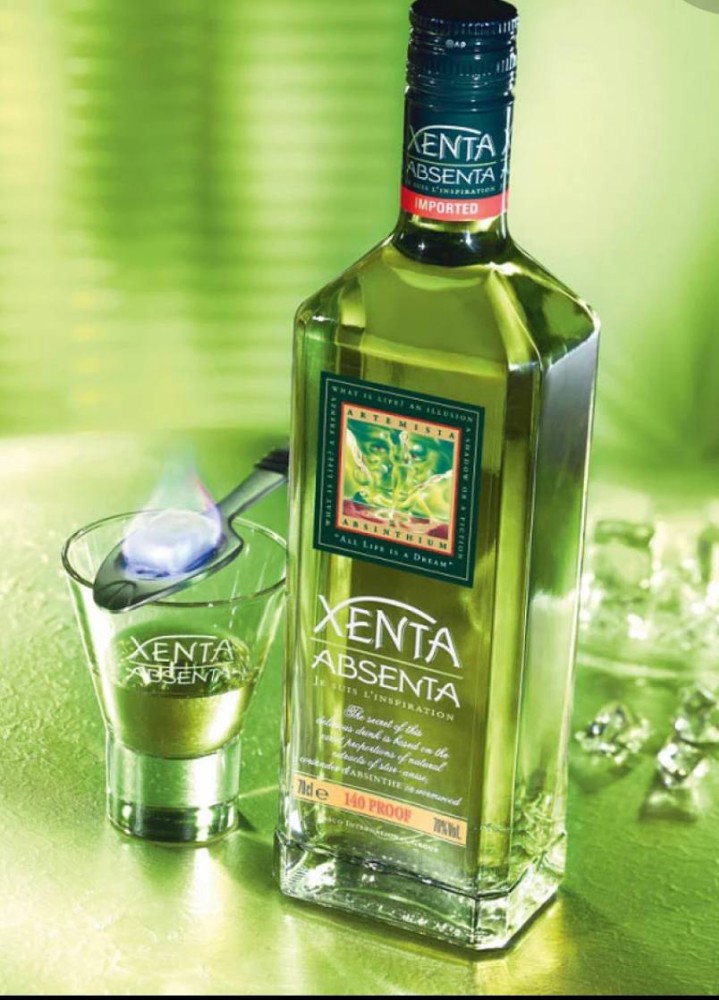 50 мл Абсент Xenta 70% 0.7 л