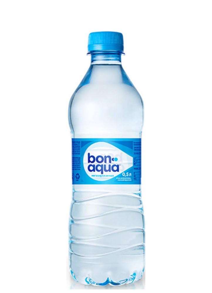 (Bolt) Вода мінеральна не/газ bon-aqua 0.5