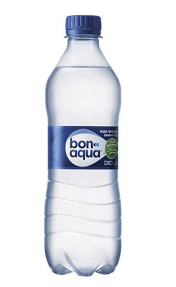 (Bolt) Вода мінеральна газ bon-aqua 0.5