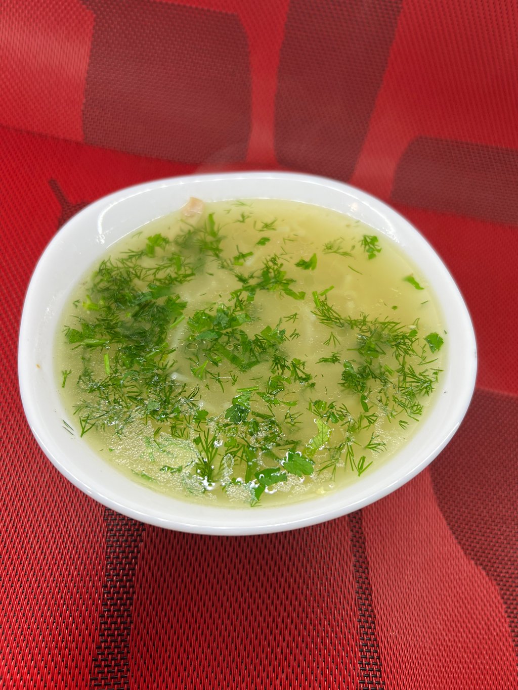 Курячий  бульйон з локшиною 
