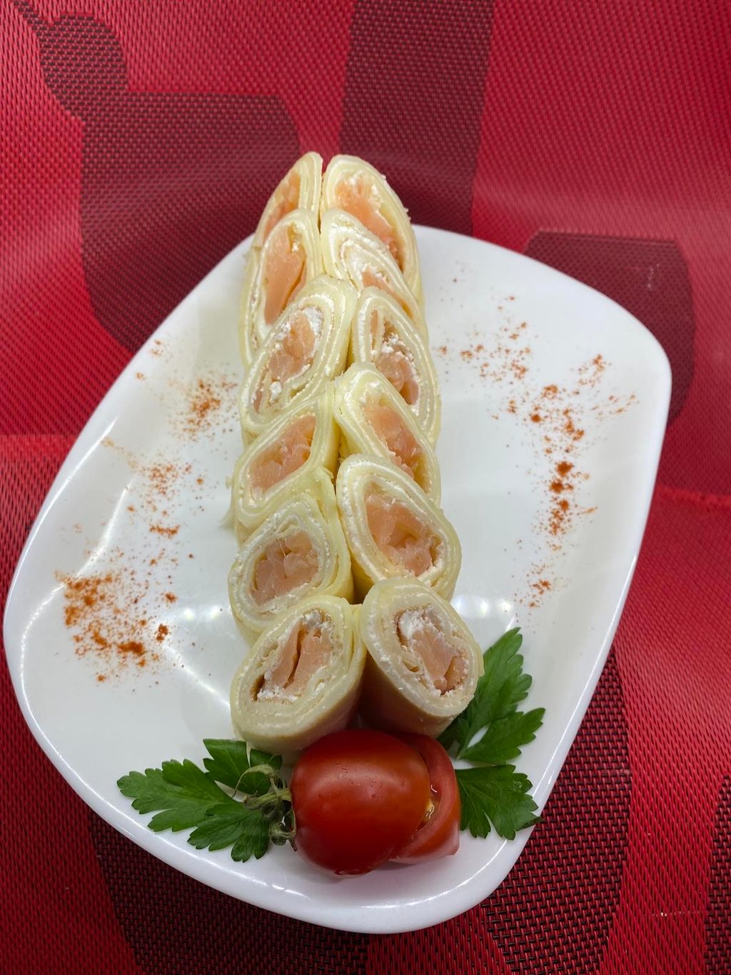 Млинцi з сьомгой