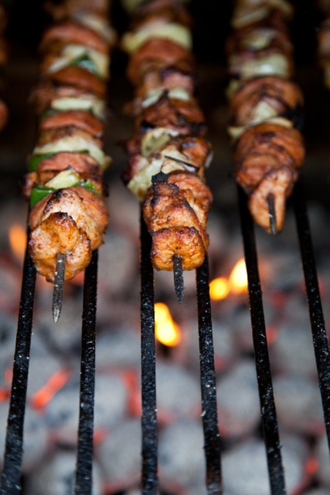 BROCHETTE DE BOEUF
