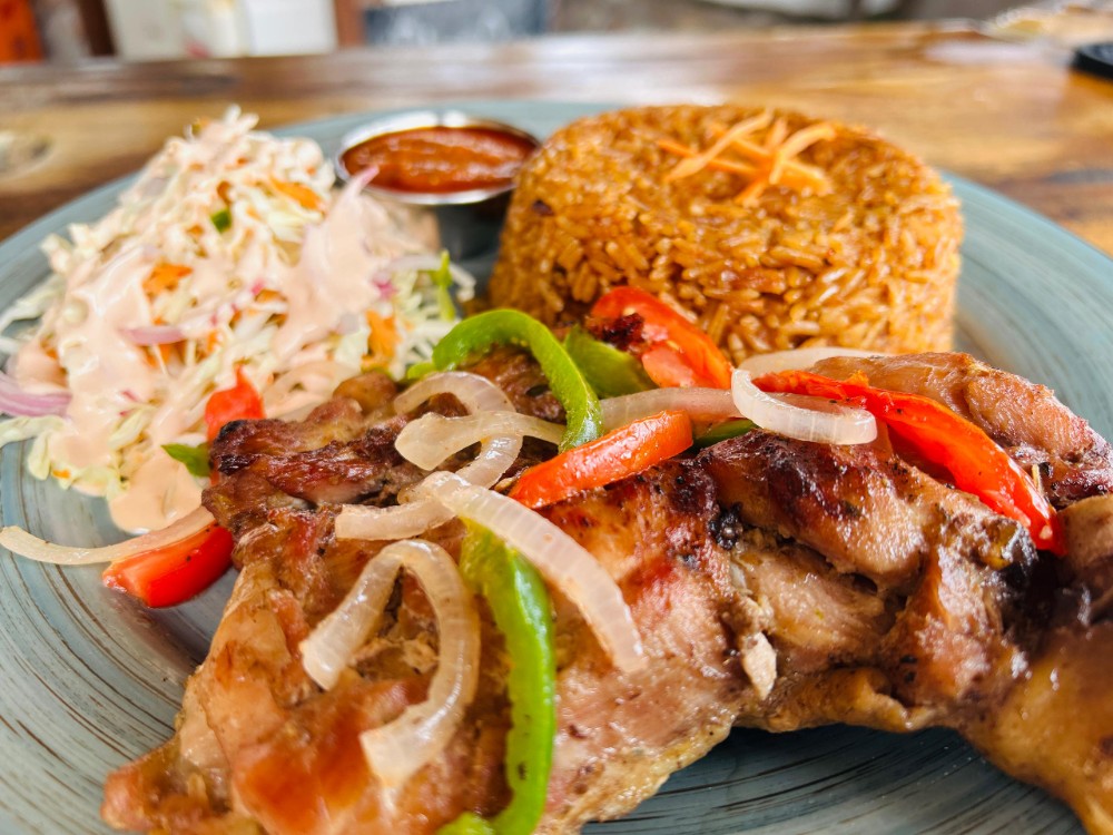 JOLLOF RICE & GRILLED CHICKEN