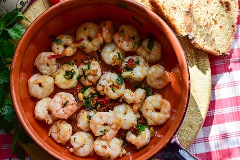 Garlic Chili Shrimps
