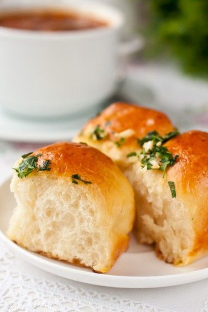 Пампушки з часником