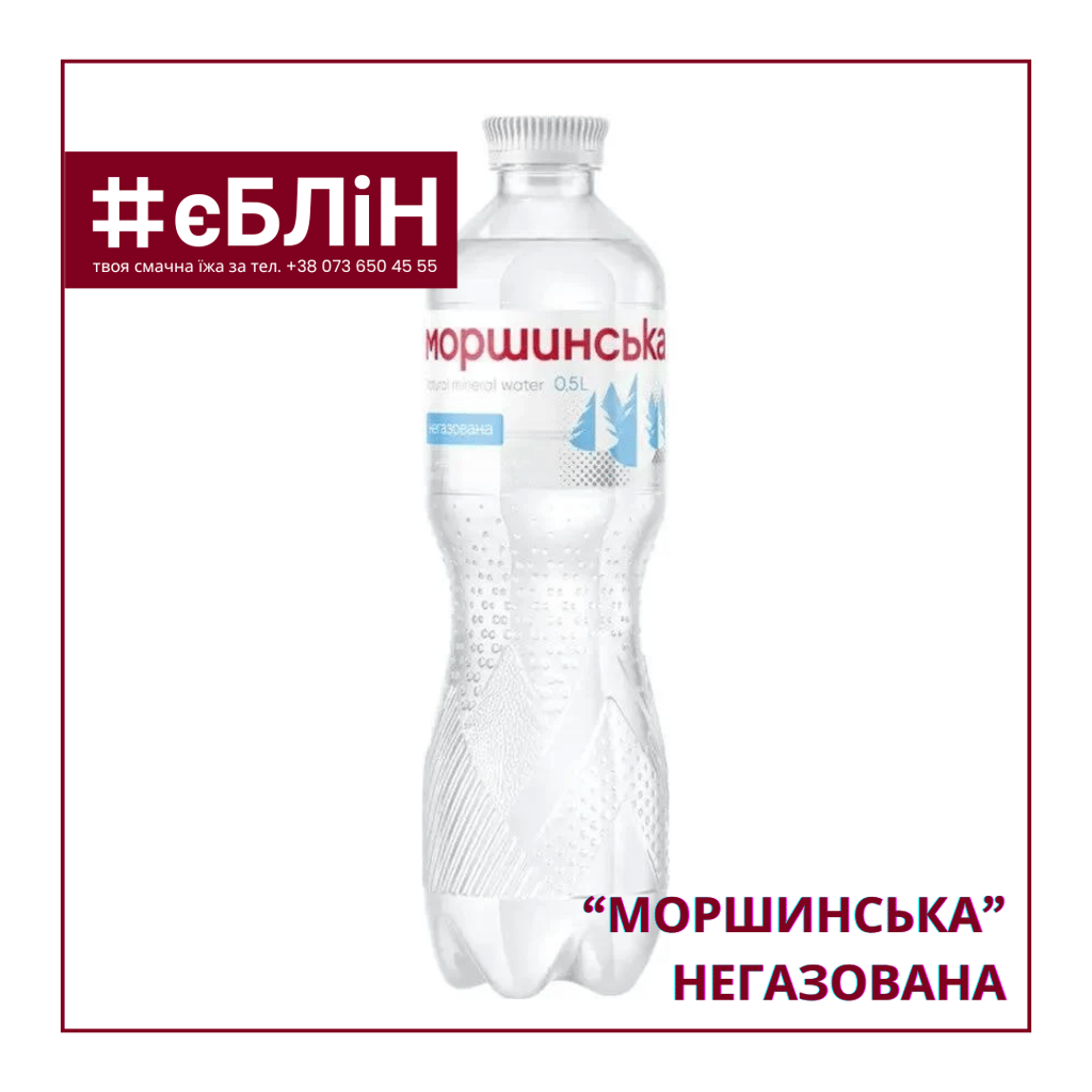МОРШИНСЬКА мінеральна вода (негазована), 750мл