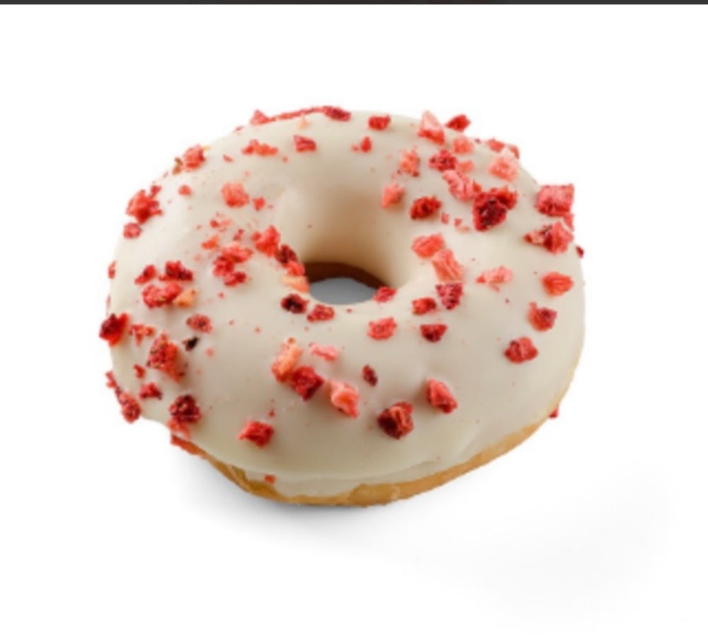 Donut Панна Котта с малиной