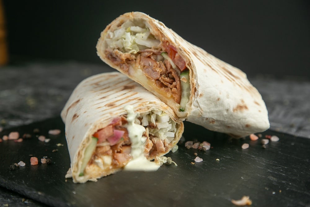 Шаурма 4 сира з м’ясом L (530г) Glovo