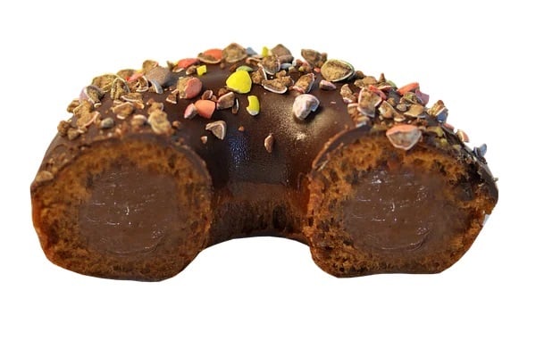 Donut с начинкой лесной орех
