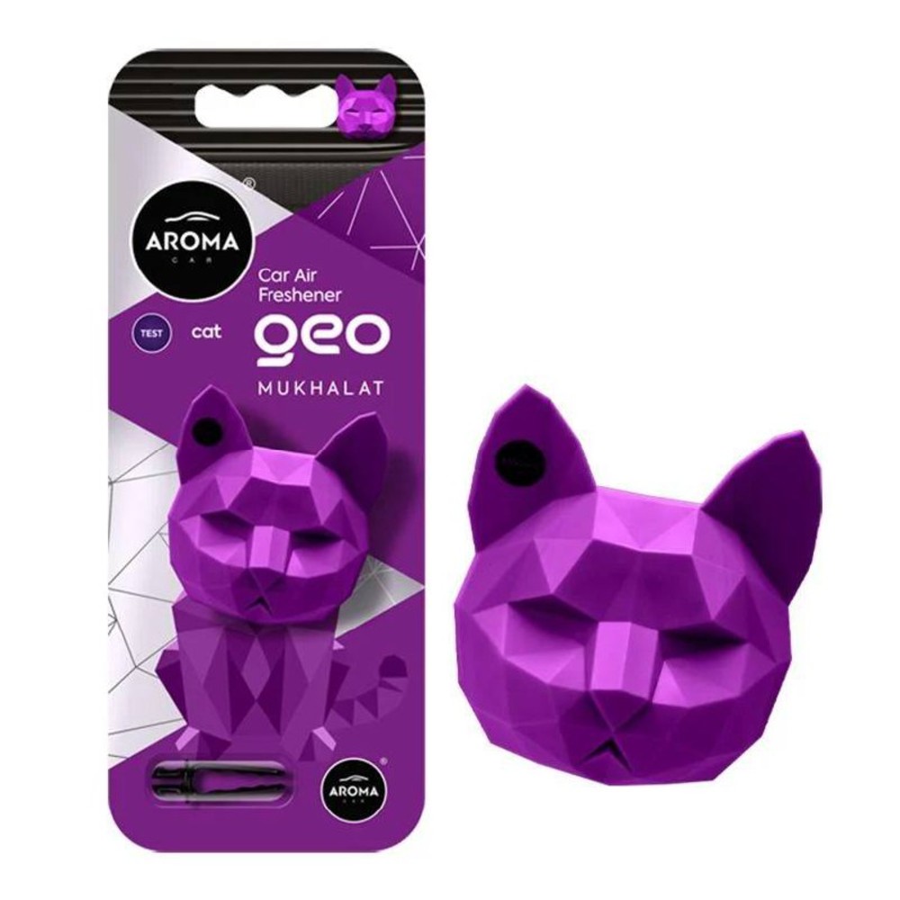 Aroma Car Автомобільний полімерний ароматизатор  GEO Cat - Mukhalat