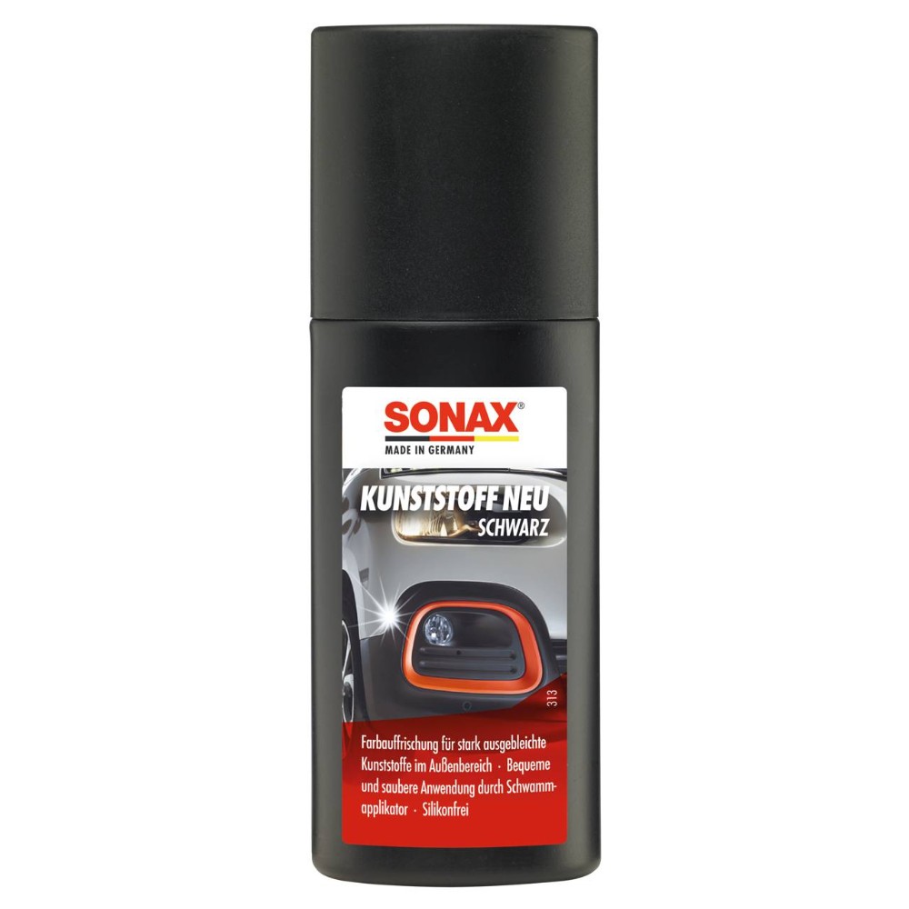 SONAX Plastic New Black Чорнитель пластику з аплікатором 100 мл