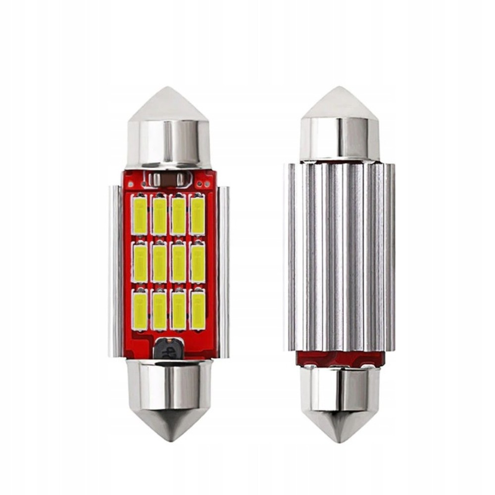 LED Лампа  C5W C10W  12 SMD обманкою Canbus  36мм,39мм,41 мм