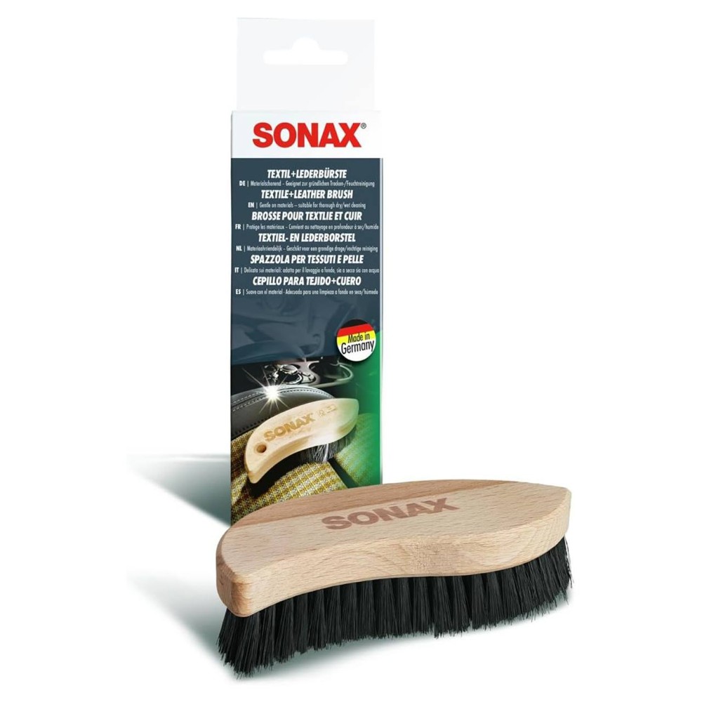 SONAX Textile + Leather Brush Щітка для чищення текстилю та гладкої шкіри