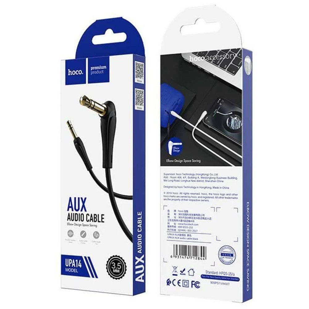 HOCO Кабель AUX UPA14 1м